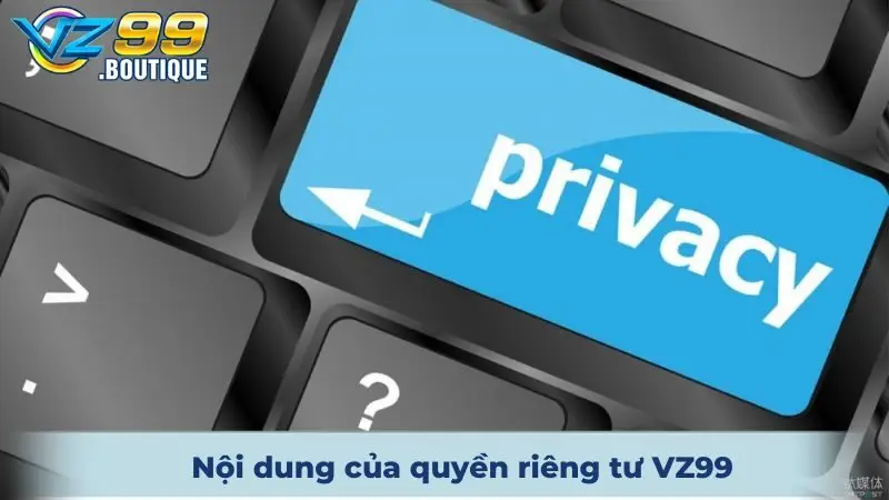 Nội dung của quyền riêng tư VZ99